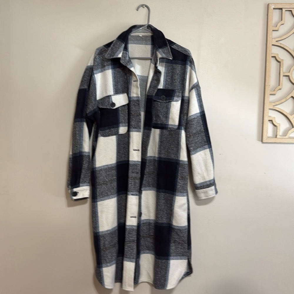 Plaid shacket